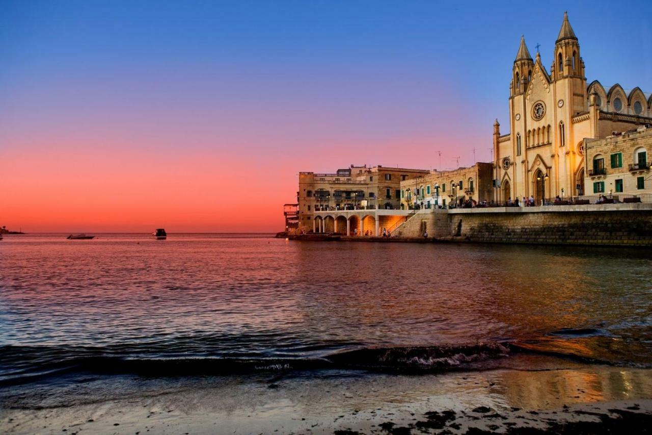 Modern Apartment Just Off The Promenade Sliema Exterior foto